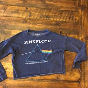 Pink Floyd cropped sweatshirt